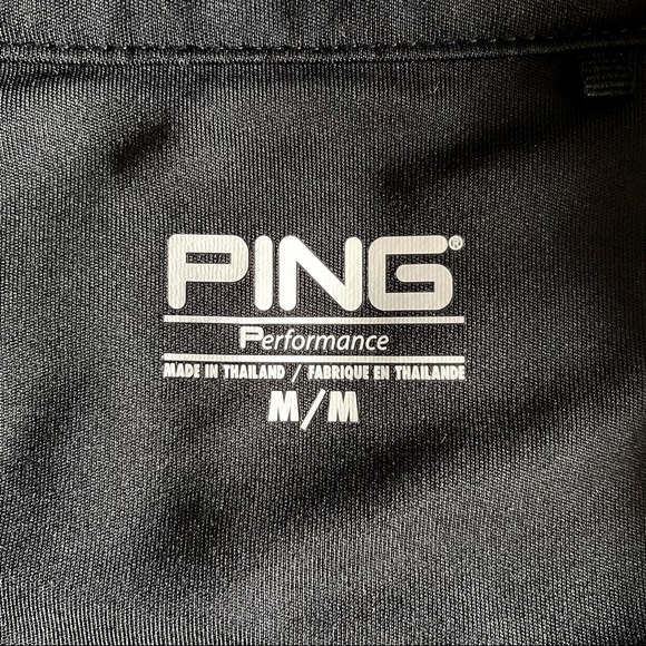 PING Performance Golf Polo - Black - Picture 7 of 10